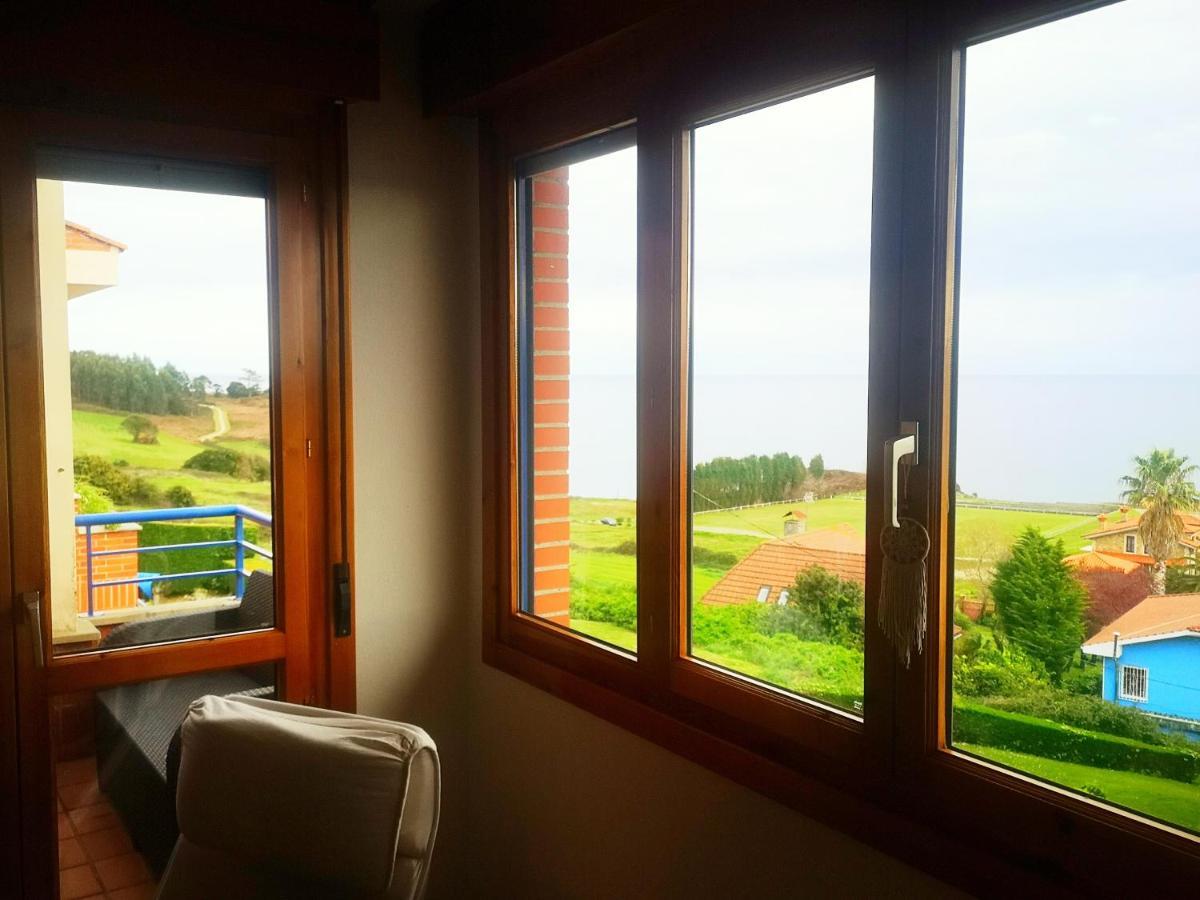 Belvedere, Vistas Al Mar Y Terraza Luanco Dış mekan fotoğraf
